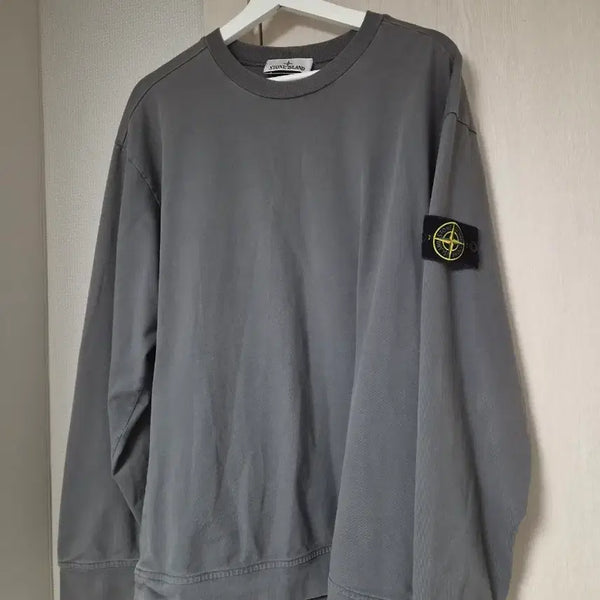 [BUNJANG] Stone Island Sweatshirt Grey XL / 스톤아일랜드 맨투맨 그레이 XL