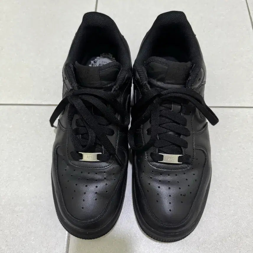 [BUNJANG] Nike Air Force 1 Black / 나이키 에어포스 블랙 275