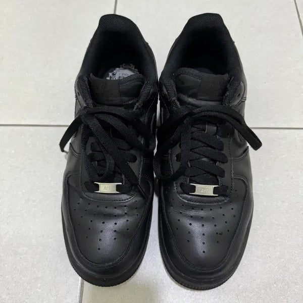 [BUNJANG] Nike Air Force 1 Black / 나이키 에어포스 블랙 275