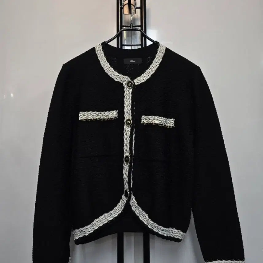 [BUNJANG] Ozcece Black Label Knit Jacket Cardigan / 오즈세컨한섬블랙라벨점퍼가디건  55정66 2022년