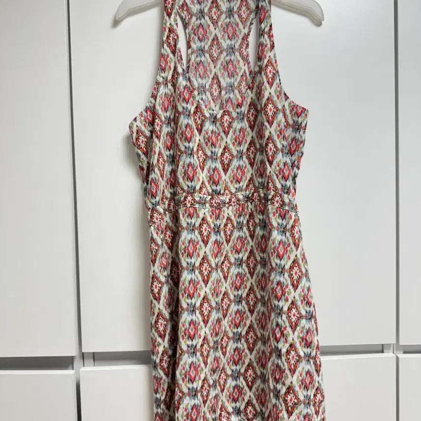 [BUNJANG] Tie-Dye Mango Sleeveless Mini Dress / 나염 망고 나시 겸 미니원피스