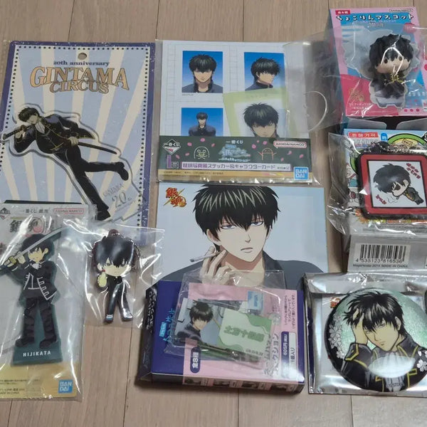 [BUNJANG] Gintama Hijikata Goods Bundle Set / 은혼 히지카타 굿즈 일괄 세트