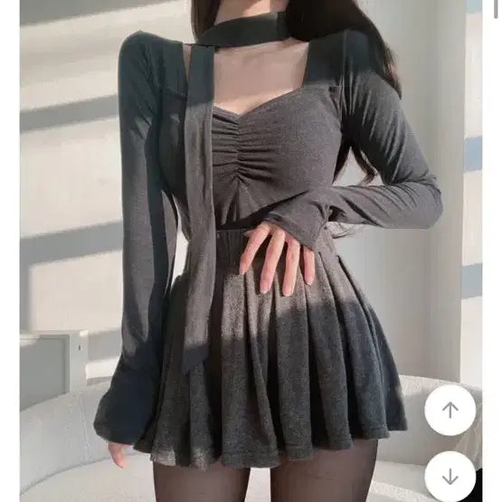 [BUNJANG] Unused Skirt S/Free Size / 미사용]스커트 판매 정가31000원