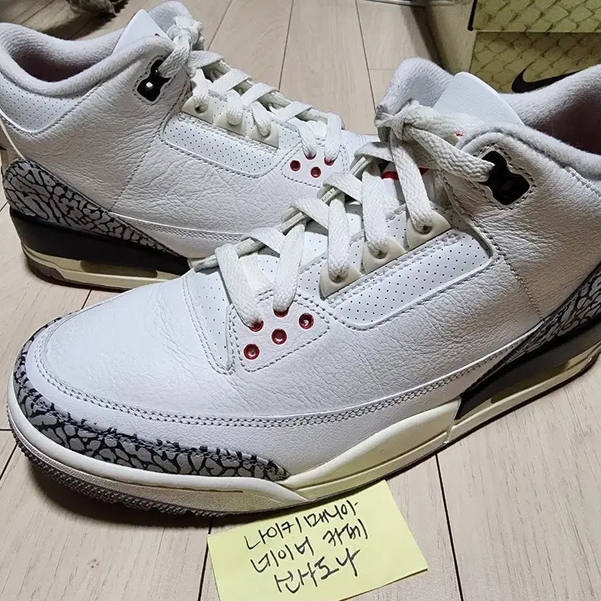 [BUNJANG] Jordan 3 Retro White Cement Reimagined / 조던 3 레트로 화이트 시멘트 리이매진드