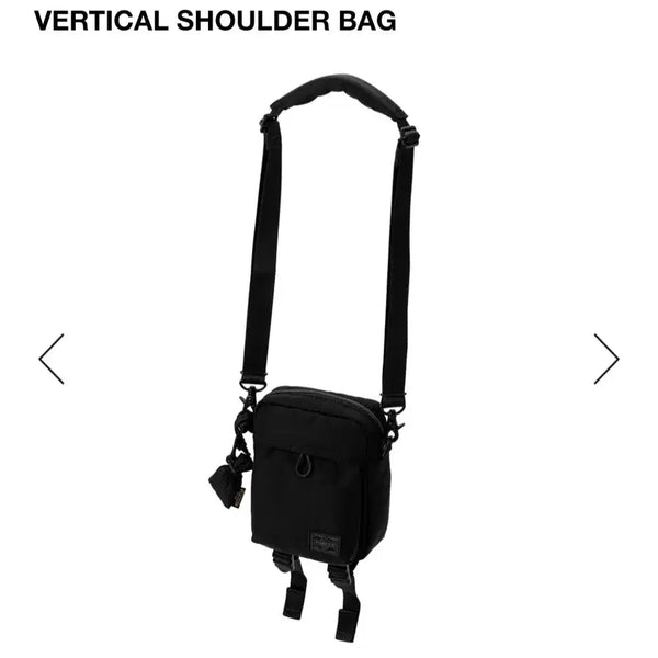 [BUNJANG] Porter Sensise Vertical Shoulder Bag (Black) / 포터 센시즈 버티컬 숄더백
