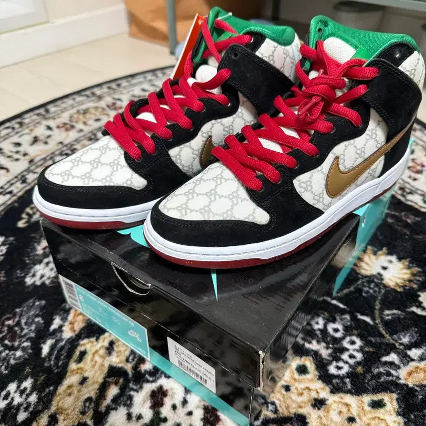 [BUNJANG] Nike Dunk High "Gucci Dunk" 260mm New / 나이키 덩크 하이 구찌덩크 260 사이즈 새상품 313171-170 레어