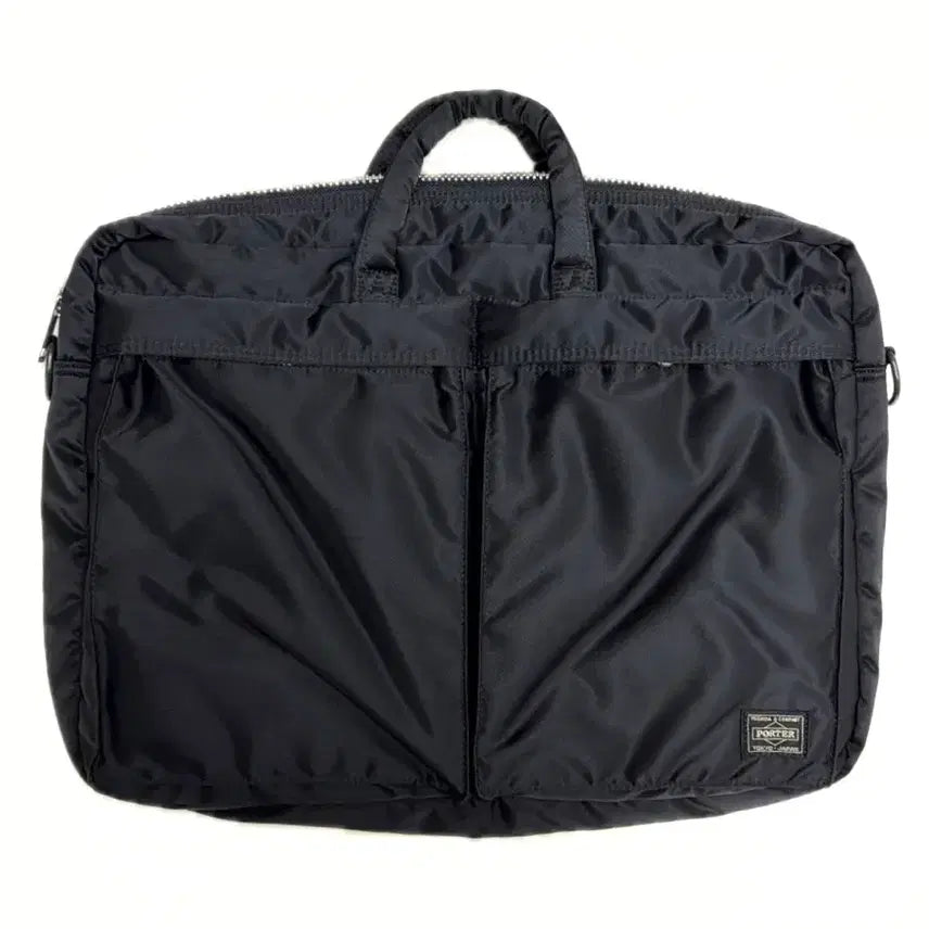 [BUNJANG] Yoshida Porter Tanker 2-Way Briefcase Black / 요시다포터 탱커 2WAY 브리프케이스 블랙