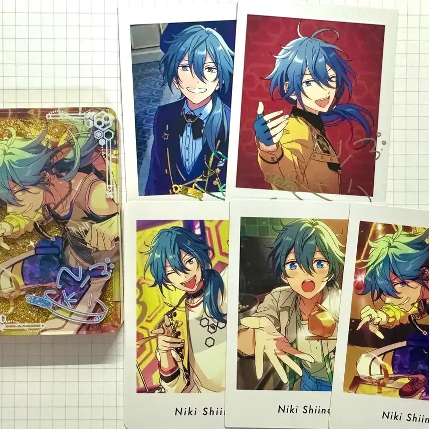 [BUNJANG] Ensemble Stars! Nikichi 5th & 6th Anniversary Pashacard & Pouch Set / 앙스타 니키 5주년 6주년 파샤 파샷츠 유사코롯타