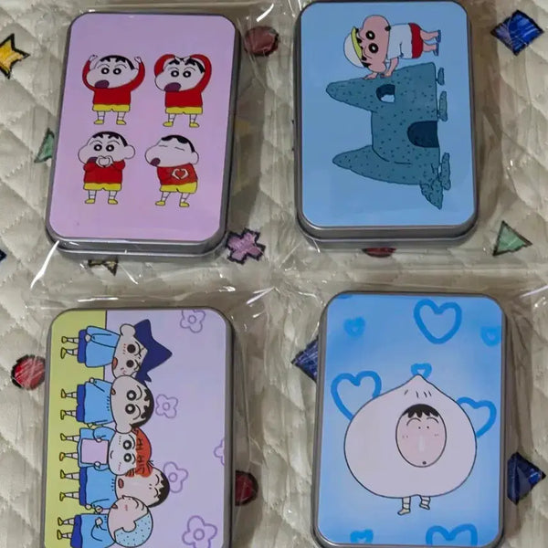 [BUNJANG] Crayon Shin-chan Tin Case / 짱구 틴케이스