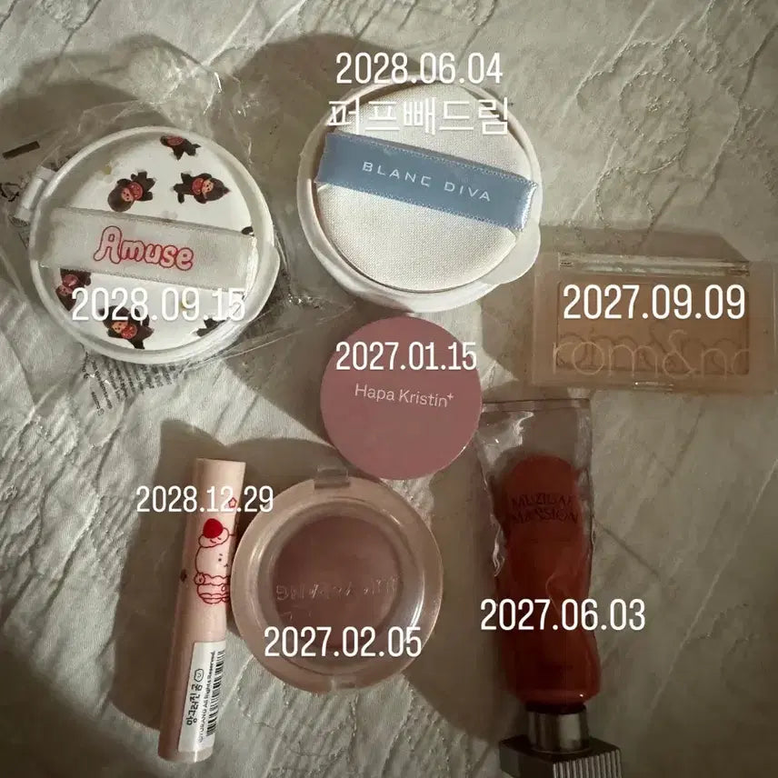 [BUNJANG] Amuse, Blanc D'ivry, Rom&nd, Muich, Apieu, Harp&Cristin, Alternative Stereo Cosmetics Bundle / 화장품 싸게 팔아요