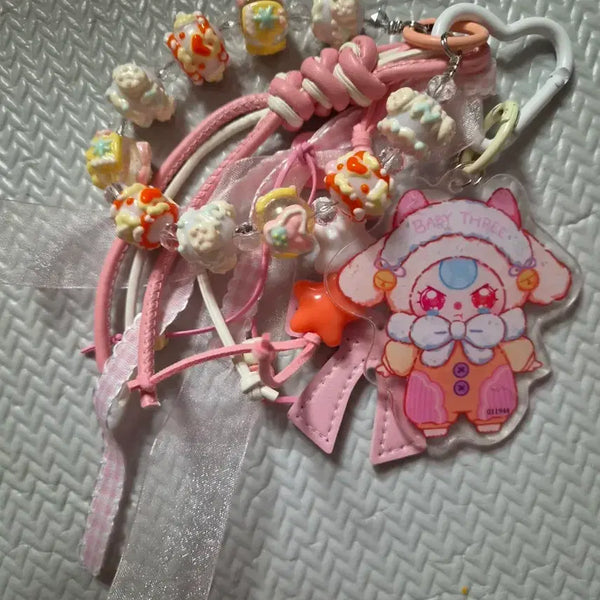 [BUNJANG] Babies Three Acrylic Keyring / 베이비쓰리 아크릴키링