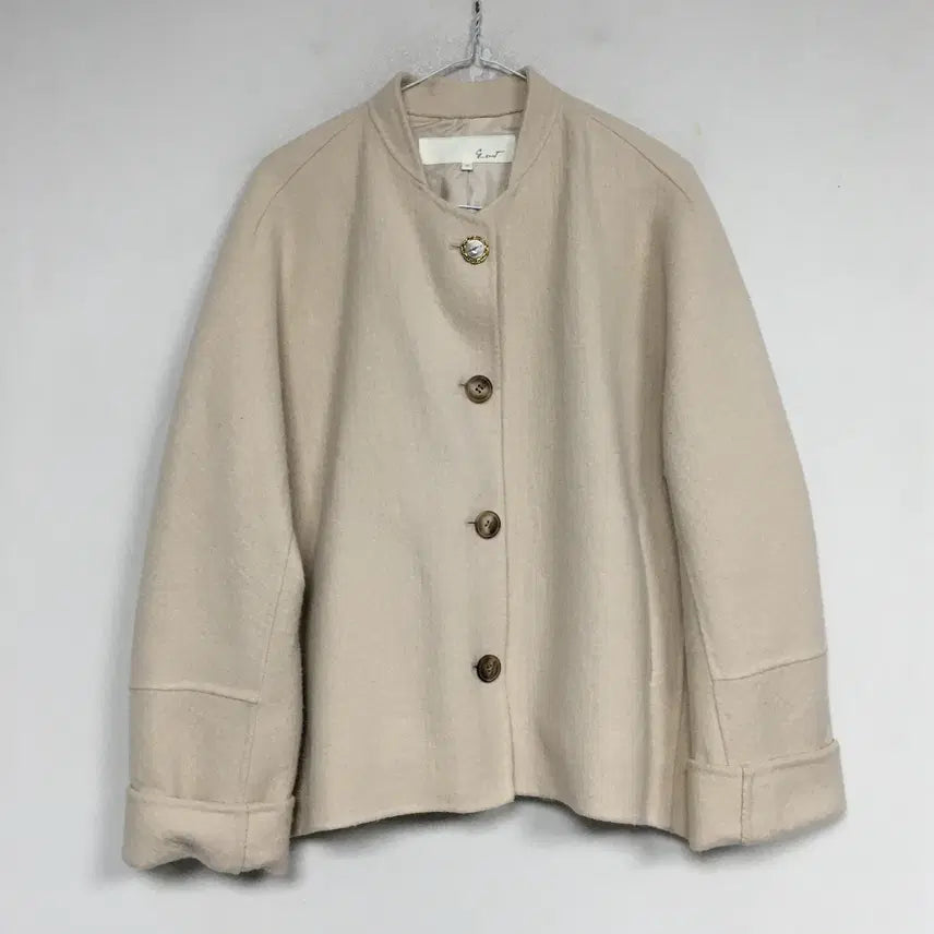 [BUNJANG] GCUT Button-Up Cashmere Wool Jacket Size 66 / GCUT 지컷 버튼업 캐시미어 울 자켓 66