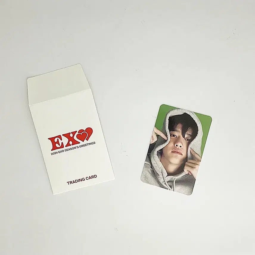 [BUNJANG] EXO D.O. 2024 Season's Greetings Photocard / 엑소 디오 2024 시즌그리팅 트레이딩 카드 포토카드 포카 A_1 EXO D.O. 2024 SEASON'S GREETINGS PHOTOCARD A_1