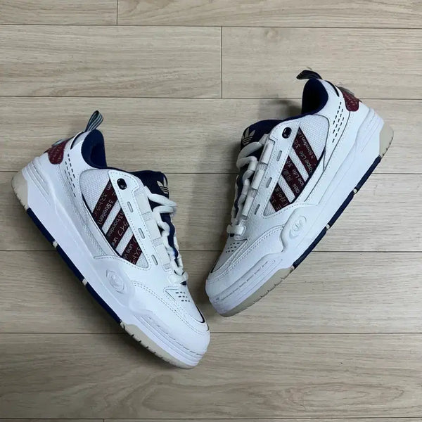 [BUNJANG] Adidas Signal White/Navy/Burgundy 260 / 아디다스 signal 화이트/네이비/버건디 260