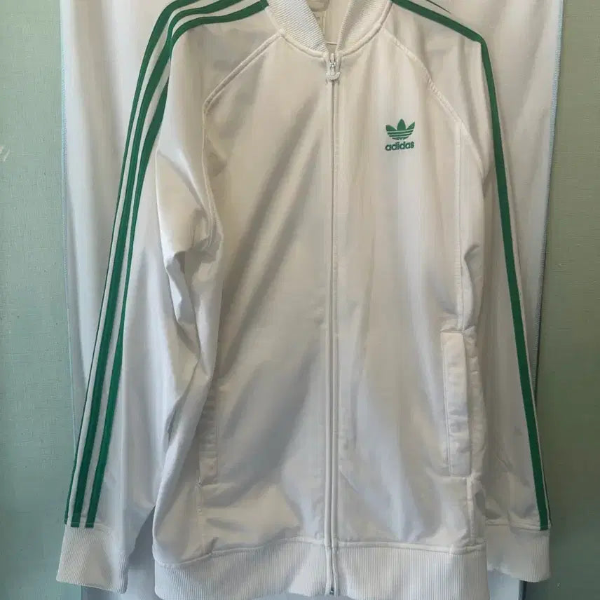 [BUNJANG] Adidas Originals Firebird White Track Jacket / 아디다스 오리지널스 파이어버드 화이트 져지
