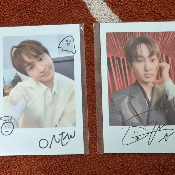 [BUNJANG] Onew Popup Photocard Set / 온유 팝업 포카 2개 set