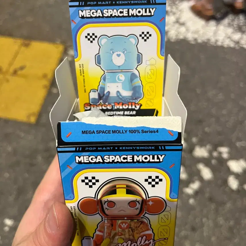 [BUNJANG] POP MART Mega Space Molly Bad Time Bear Series 4 Figure / [팝마트 새상품] 메가 스페이스 몰리 배드타임 베어 시리즈4