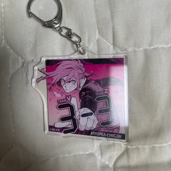 [BUNJANG] Blue Lock Chigiri Hyoma Acrylic Keychain / 블루록 히요마 치기리 아크릴 키링