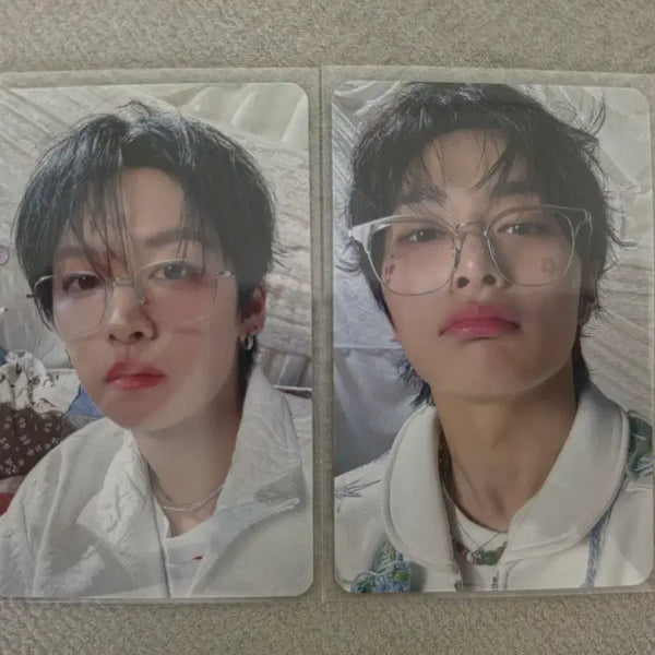 [BUNJANG] Stray Kids Fanmeeting POB Photocard (Lee Know, I.N) Bundle Set / 스트레이키즈 팬미팅 특전포카(리노, 아이엔)