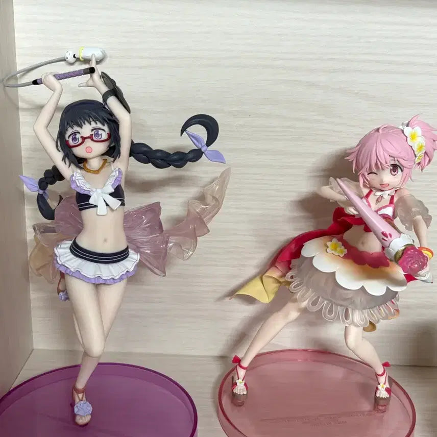 [BUNJANG] Puella Magi Madoka Magica Splash Girls Madoka & Homura Figure Bundle Set / 마마마 마법소녀 마도카 마기카 스플래쉬 걸즈 마도카 호무라 피규어 일괄 세트
