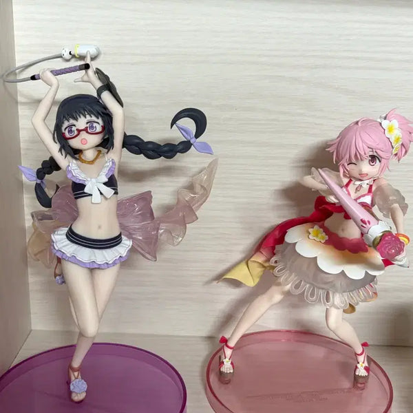 [BUNJANG] Puella Magi Madoka Magica Splash Girls Madoka & Homura Figure Bundle Set / 마마마 마법소녀 마도카 마기카 스플래쉬 걸즈 마도카 호무라 피규어 일괄 세트