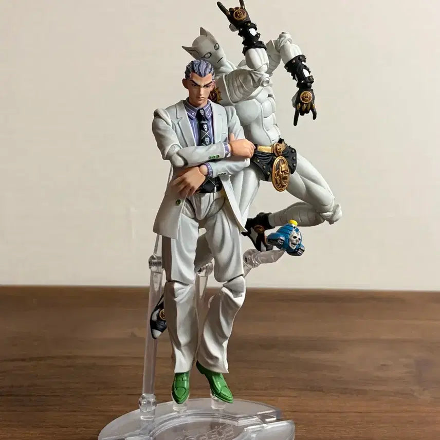 [BUNJANG] Super Action Statue Yoshikage Kira & Killer Queen Bundle Set / 죠죠 초상가동 키라 요시카게, 킬러퀸 퍼스트 일괄