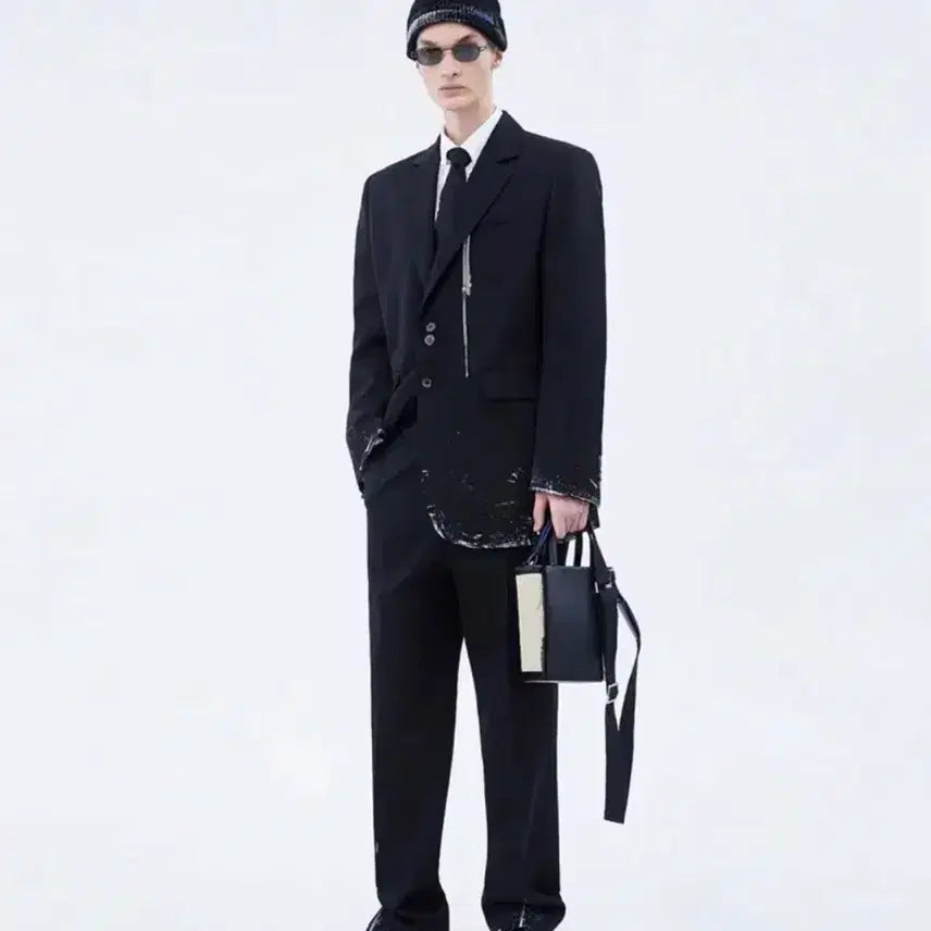 [BUNJANG] Ader Error Splash Blazer Noir / [A1]아더에러 스플래쉬 블레이저 느와르
