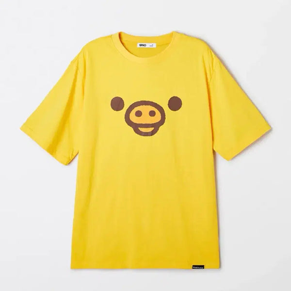 [BUNJANG] Kiiroitori Short Sleeve T-Shirt / 키이로이토리 반팔 티셔츠