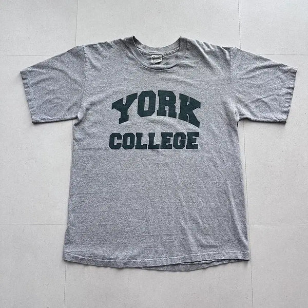 [BUNJANG] 90s USA Cotton Exchange York College T-Shirt / [XL] 90s USA제 코튼익스체인지 요크 칼리지 반팔티