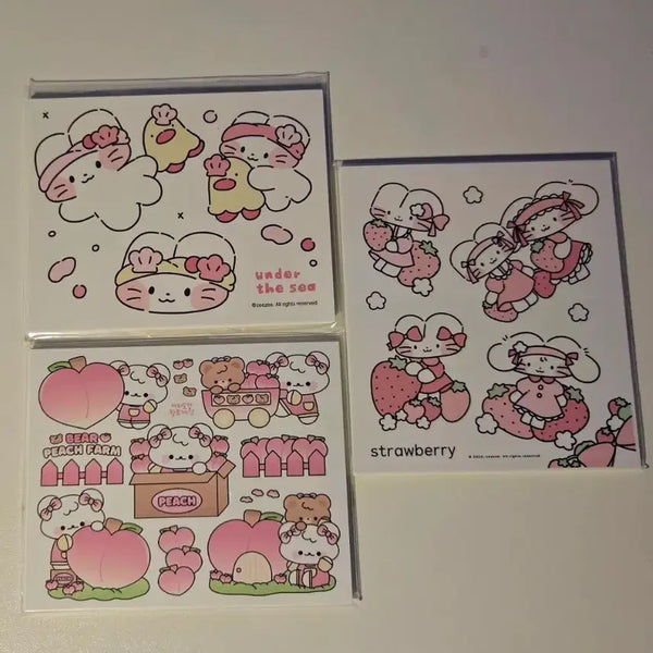 [BUNJANG] Pink Ins Sticker Bundle Set / 핑크 인스 일괄 세트