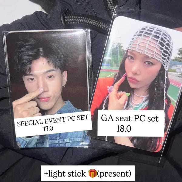 [BUNJANG] KARD Special Event Set & GA Set Photocard / Kard 혼성그룹 카드 콘서트 포카 판매합니다