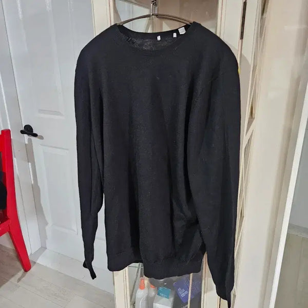 [BUNJANG] Uniqlo Knit Sweater - Black / 유니클로 니트 블랙