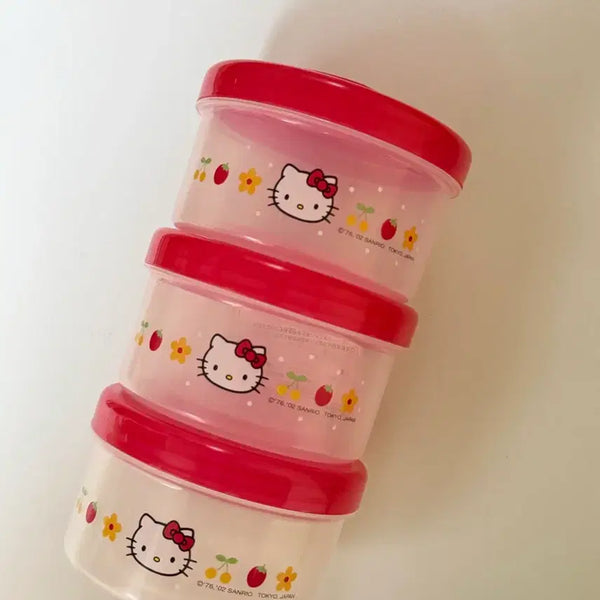 [BUNJANG] Vintage Kitty Storage Box Bundle Set / 고전 키티 보관함(일괄판매)