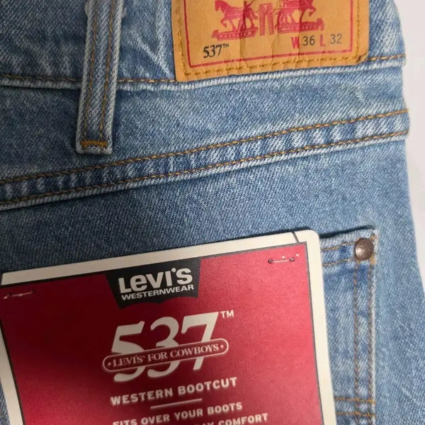 [BUNJANG] Levi's 537 Western Bootcut Jeans Light Wash / 리바이스 LEVIS 537 웨스턴 부츠컷