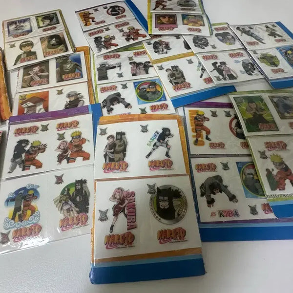[BUNJANG] Naruto Vintage Sticker Set / 나루토 고전 스티쿠 띠부씰 씰스티커 씰 스티커 10장