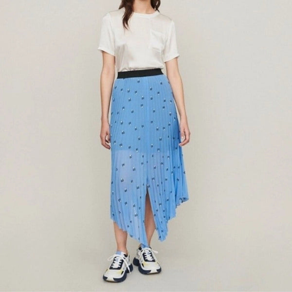 [BUNJANG] MAJE Heart Pleated Midi Skirt / MAJE 마쥬 하트 플리츠 스커트 1