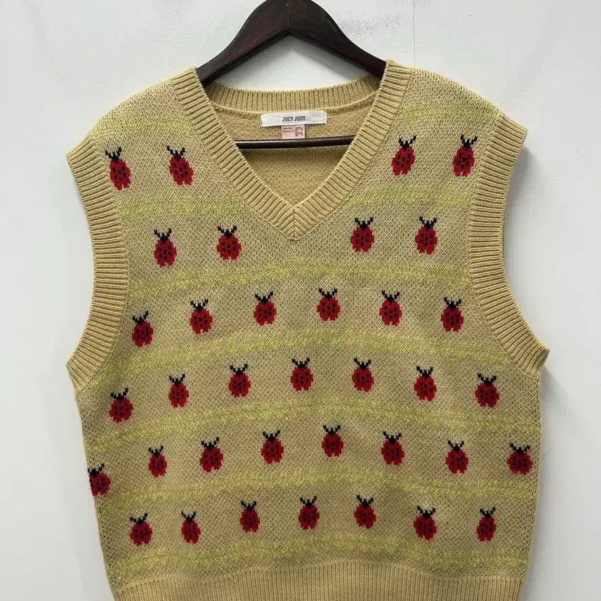 [BUNJANG] Juicy Judy Knit Vest XS / [만원빈티지 최저가]쥬시쥬디 니트 조끼 XS