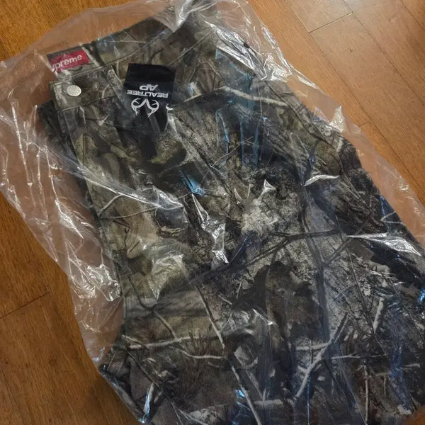 [BUNJANG] Supreme Realtree Baggy Jeans (Size 32) / (새제품) 슈프림 배기진 32 사이즈 / 리얼트리