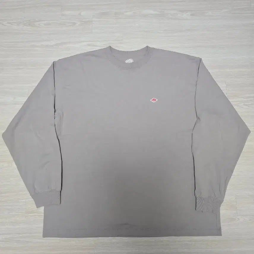 [BUNJANG] Danton Long Sleeve T-Shirt Light Grey XXL / 단톤 긴팔 티셔츠 라이트그레이 danton- XXL