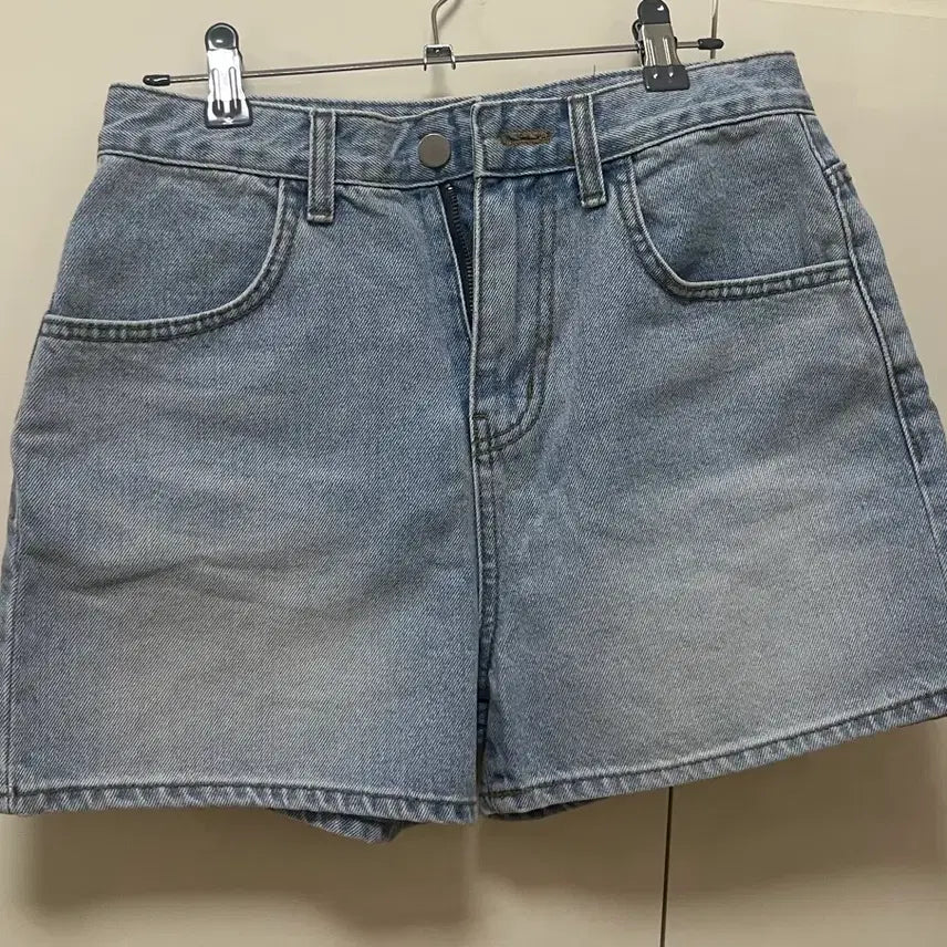 [BUNJANG] ZigZag A-bly Denim Shorts / 1회착용) 지그재그 에이블리 데님 반바지