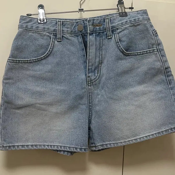 [BUNJANG] ZigZag A-bly Denim Shorts / 1회착용) 지그재그 에이블리 데님 반바지