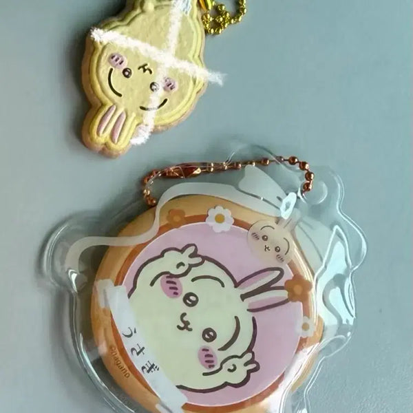 [BUNJANG] Usagi Can Badge Keychain / 우사기 캔뱃지  키링