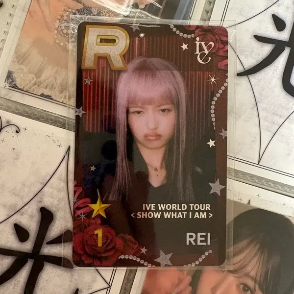 [BUNJANG] IVE SHUSHIP Rei Photocard / 아이브 콘서트 슈스쉽 레이 포카 아이브포카 아이브양도 아이브 장원영 레이 안유진 리즈 이서 가을 아이브 포카