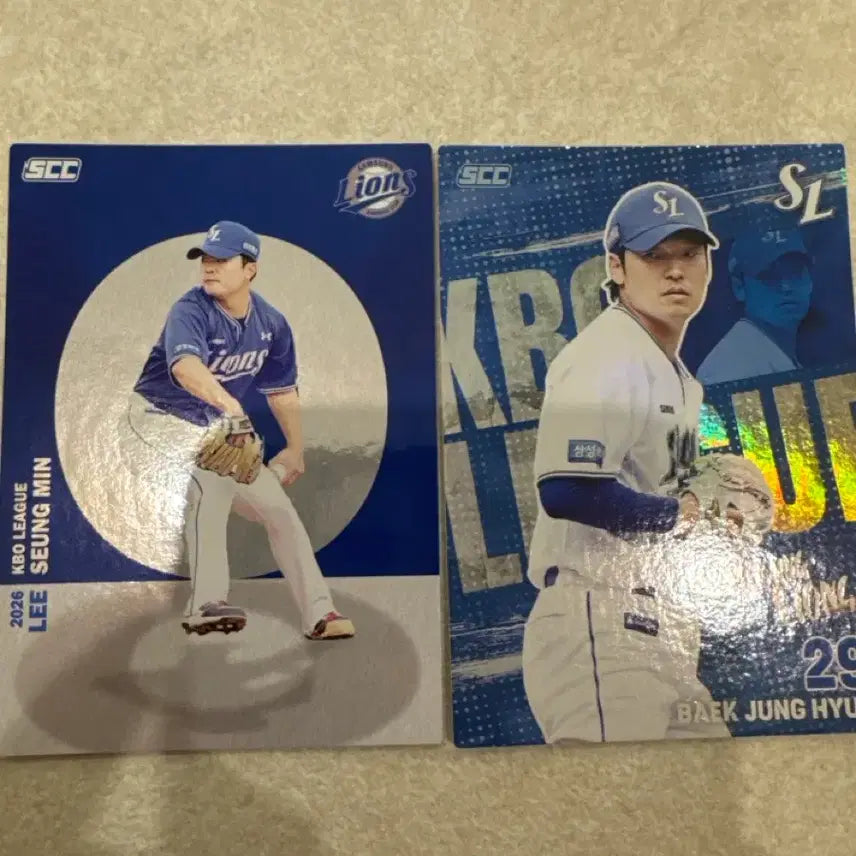[BUNJANG] Samsung Lions KBO Baseball Cards / 삼성라이온즈 kbo 카드 팝니다
