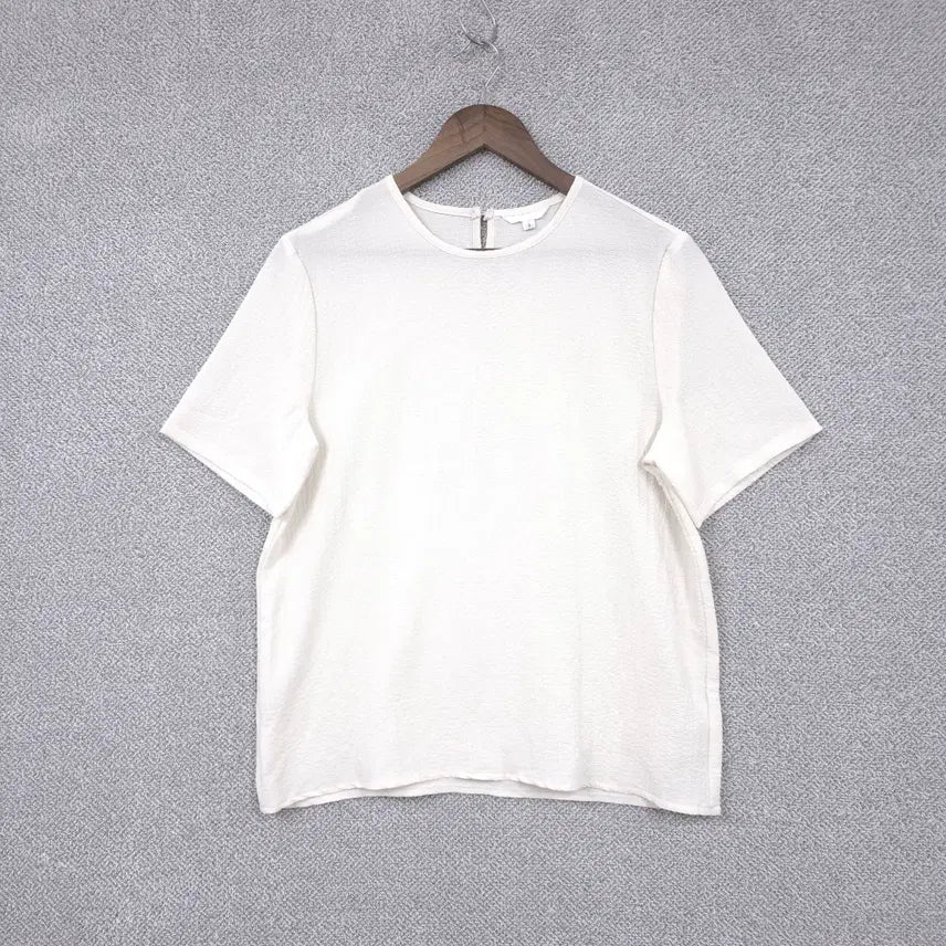 [BUNJANG] Jemma World Seersucker Summer Short Sleeve Blouse / 젬마월드[MMMM] 여성 시어서커 썸머 반팔 블라우스 66