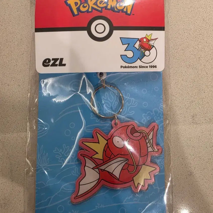 [BUNJANG] Pokemon 30th Anniversary Izle Magikarp Transit Card Keyring (Sealed) / 포켓몬 30주년 이즐 잉어킹 교통카드 키링(미개봉)