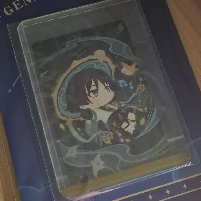 [BUNJANG] Genshin Impact Wanderer Starry Letter Photocard & Sticker Set / 원신 방랑자 별빛의 편지 포토 카드 & 스티커 세트
