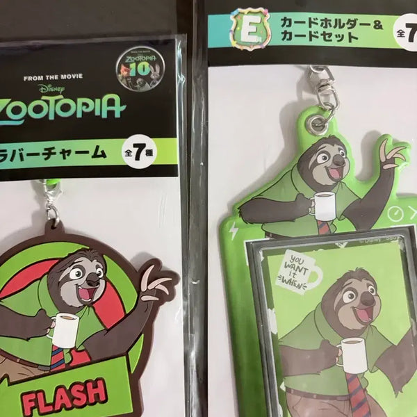 [BUNJANG] Zootopia 10th Anniversary Happy Lottery Flash E & H Set / 주토피아 10주년 해피쿠지 플래시 E H 세트