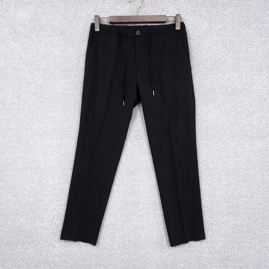 [BUNJANG] J.G.S Men's Summer Slim-Fit Spandex String Banding Slacks Pants / 조군샵[J.G.S] 남성 여름 얇은 스판 스트링 밴딩 슬랙스 바지 27-30까지