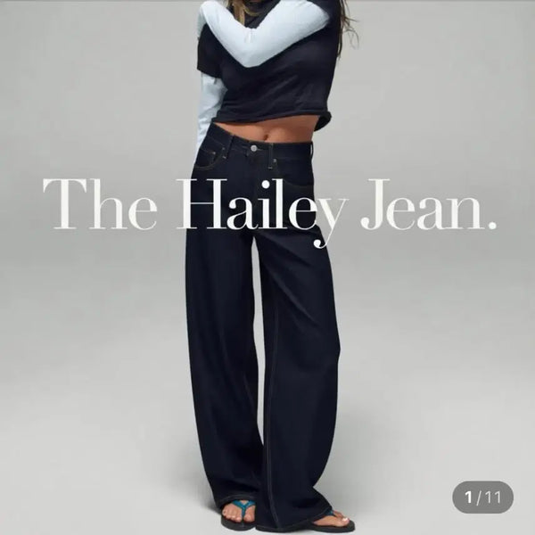 [BUNJANG] GAP Hailey Bieber Extra Baggy Jeans Midnight Indigo Raw Denim Pants (Size 29) / GAP 갭 헤일리비버 청바지 엑스트라 배기 진 데님 팬츠 미드나잇 인디고 생지 29